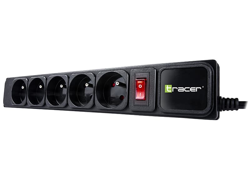 TRACER PowerGear Razdelilna letev 5 vtičnic, 5m 3