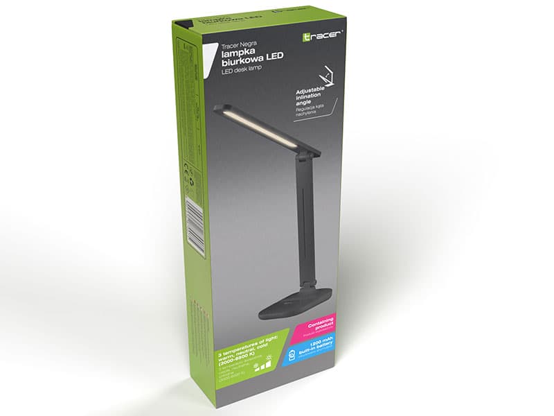Namizna LED svetilka TRACER Negra 8
