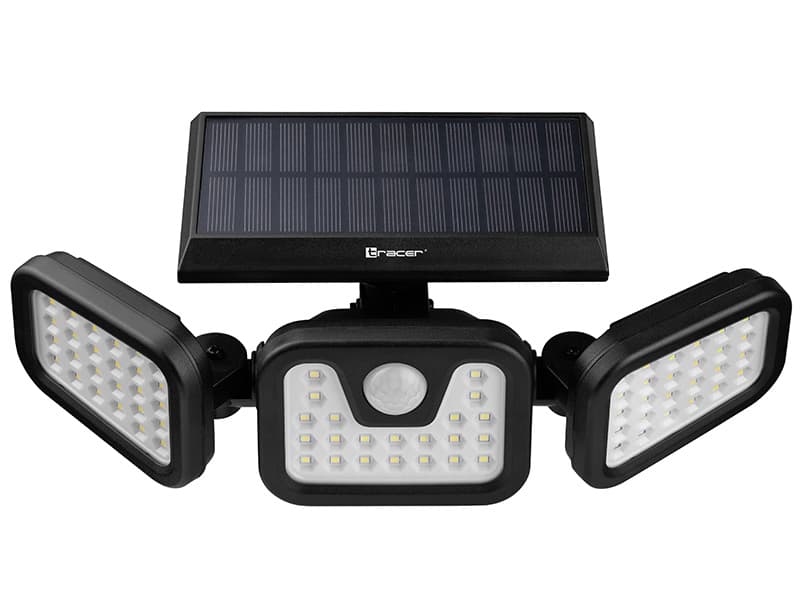 TRACER Saturn: Solarna LED svetilka s senzorjem gibanja