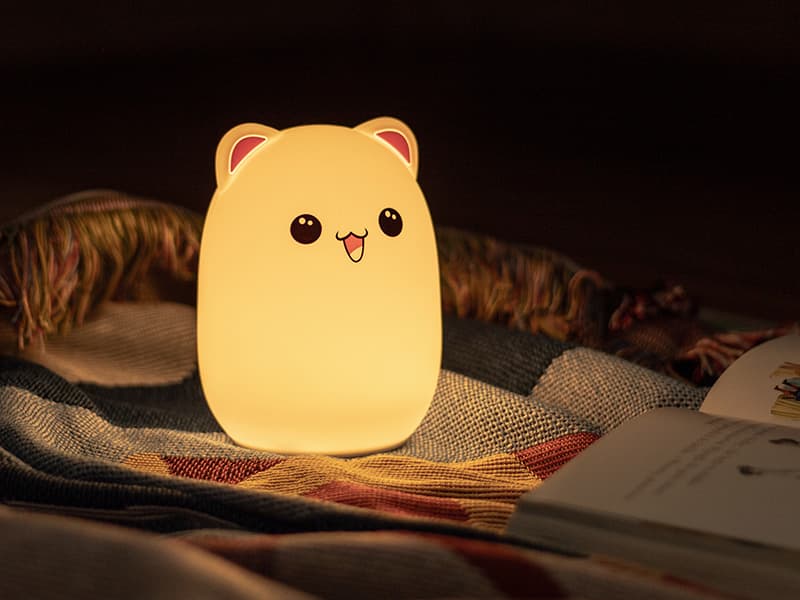 Nočna lučka Tracer Teddy Bear, LED, večbarvna, na baterije 4