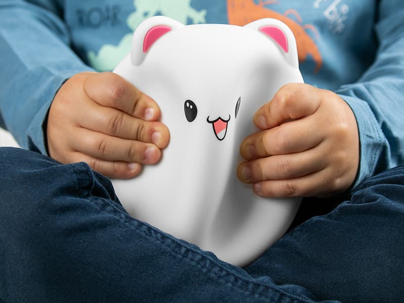Nočna lučka Tracer Teddy Bear, LED, večbarvna, na baterije 8