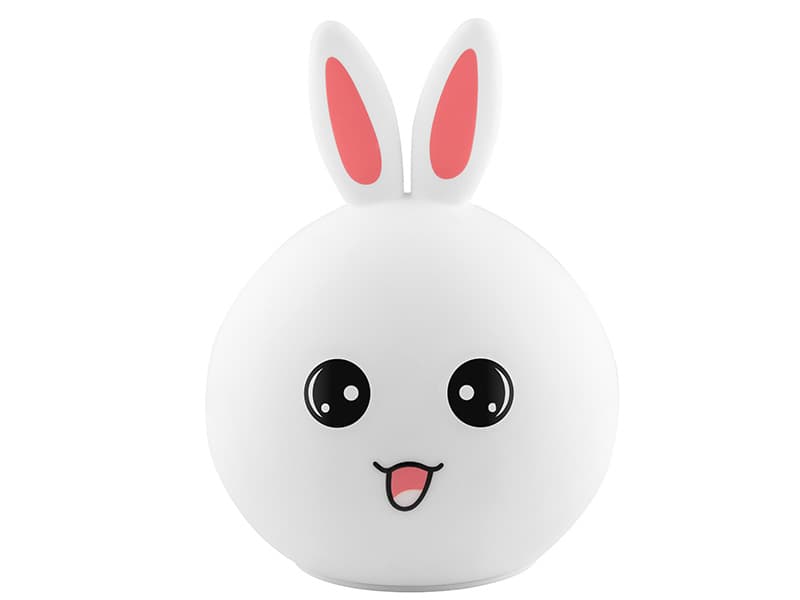 Nočna lučka Tracer Bunny, LED, večbarvna, na baterije