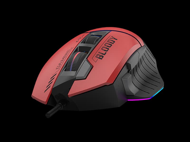A4TECH Gaming miška BLOODY W95Max USB Sports Red