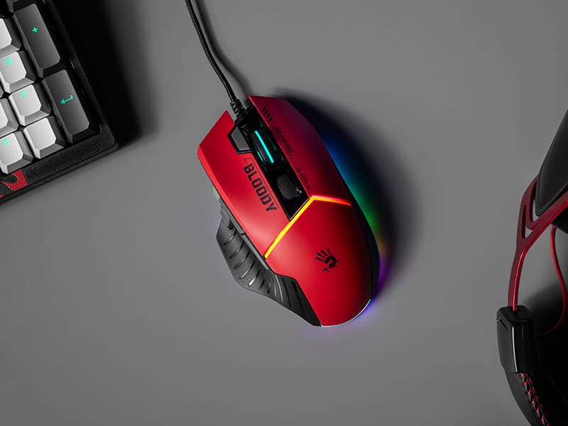 A4TECH Gaming miška BLOODY W95Max USB Sports Red 6