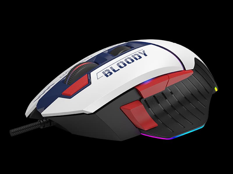 A4TECH Gaming miška BLOODY W95Max USB Sports Navy 4