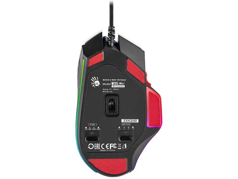 A4TECH Gaming miška BLOODY W95Max USB Sports Navy 5