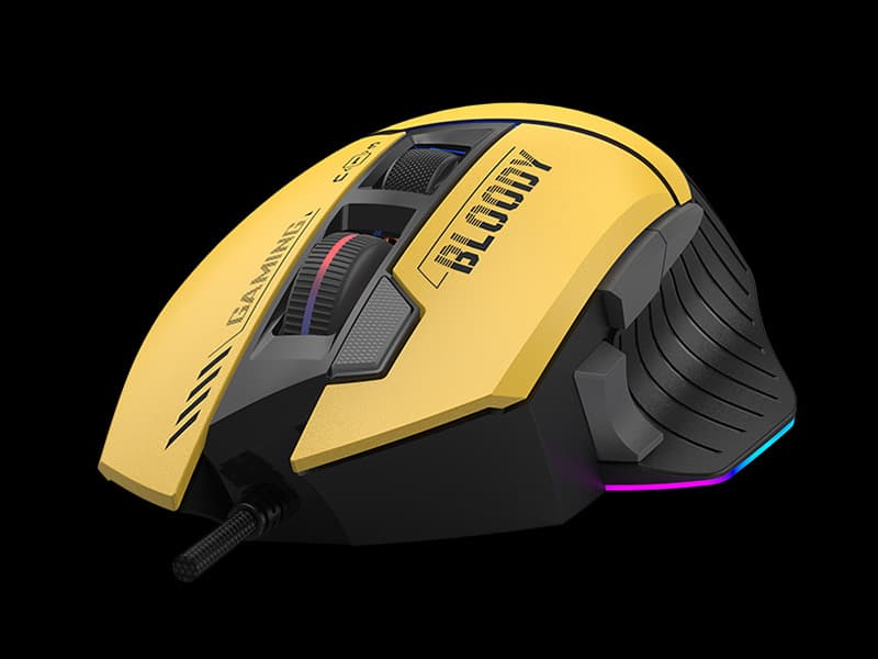 A4TECH Gaming miška BLOODY W95Max USB Sports Lime