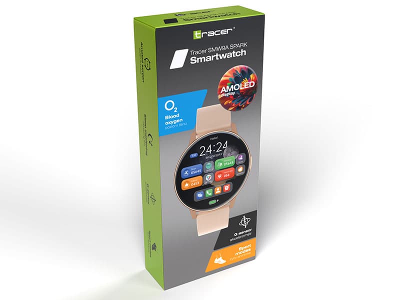 TRACER Pametna ura SMW9A SPARK, 1.43" AMOLED 4