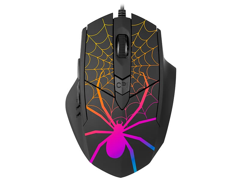 Miška TRACER GAMEZONE Black Widow USB, RGB 2