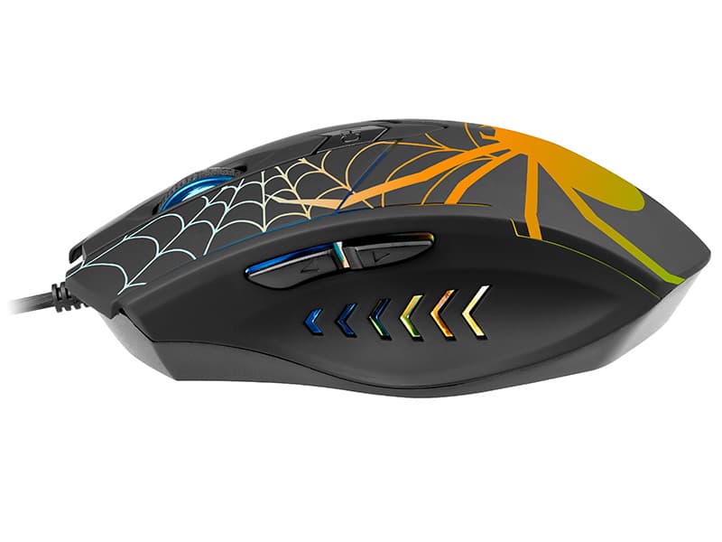 Miška TRACER GAMEZONE Black Widow USB, RGB 3