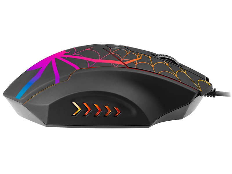 Miška TRACER GAMEZONE Black Widow USB, RGB 4