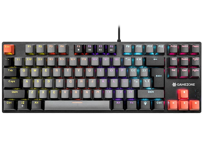 Mehanska tipkovnica TRACER GAMEZONE Strike, 87 tipk, RGB