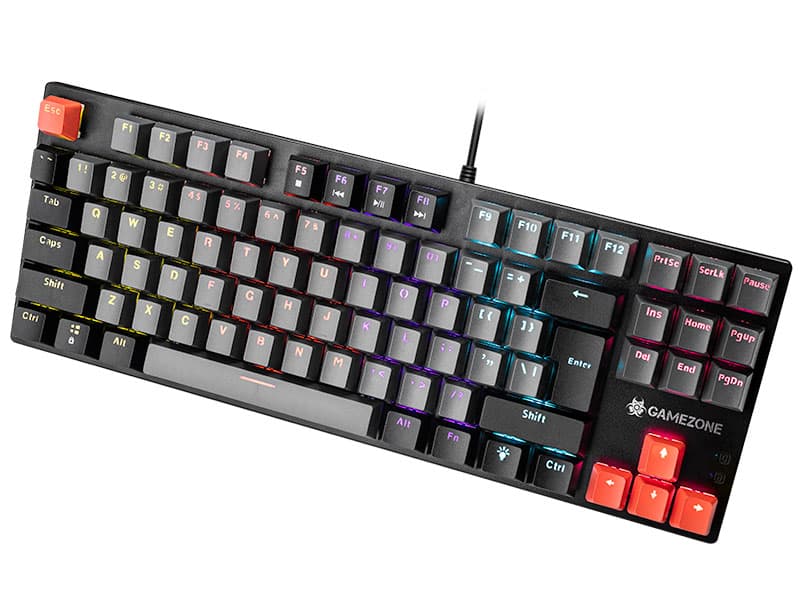 Mehanska tipkovnica TRACER GAMEZONE Strike, 87 tipk, RGB 3