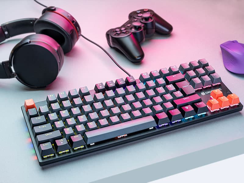 Mehanska tipkovnica TRACER GAMEZONE Strike, 87 tipk, RGB 5