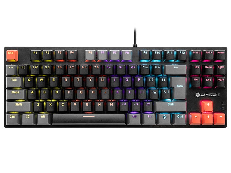 Mehanska tipkovnica TRACER GAMEZONE Blade 87, Rainbow