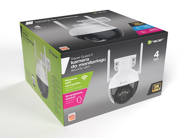 Zunanja IP nadzorna kamera TRACER GUARD 4 3