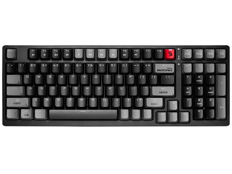 A4TECH Bloomy S98 mehanska tipkovnica, USB Sports Red 6