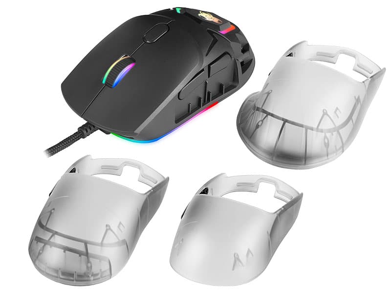 Gaming miška TRACER GAMEZONE NEON RGB USB 2