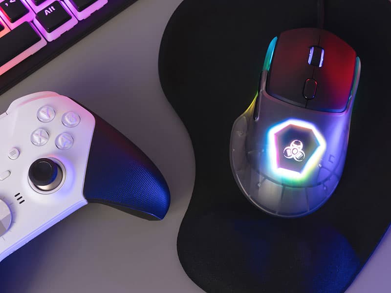 Gaming miška TRACER GAMEZONE NEON RGB USB 7