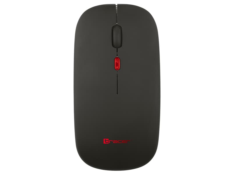 TRACER SLIM RF NANO Brezžična miška, USB/BT, polnilna, črna 2