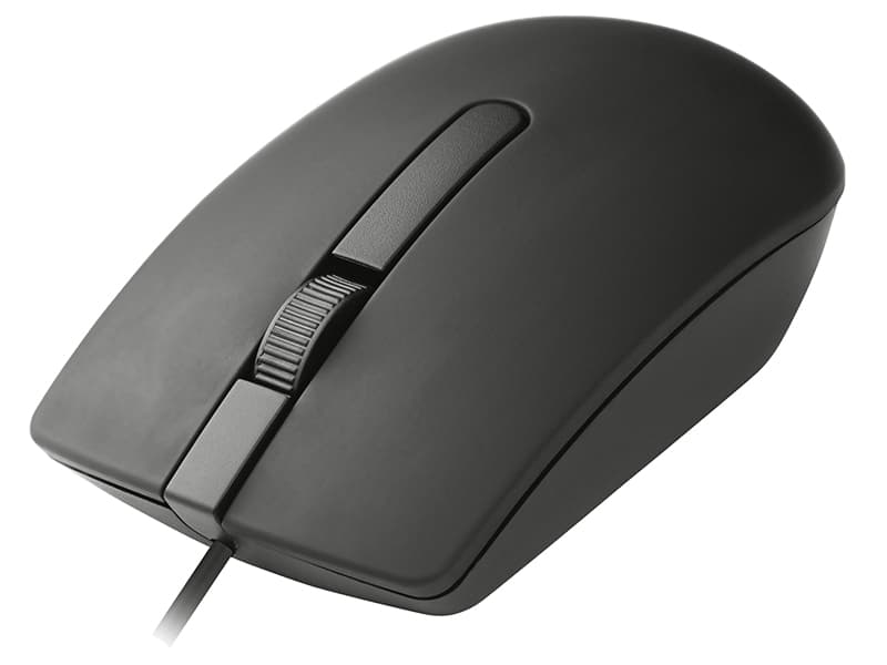 Žična miška TRACER OFFI Black USB (800 DPI)