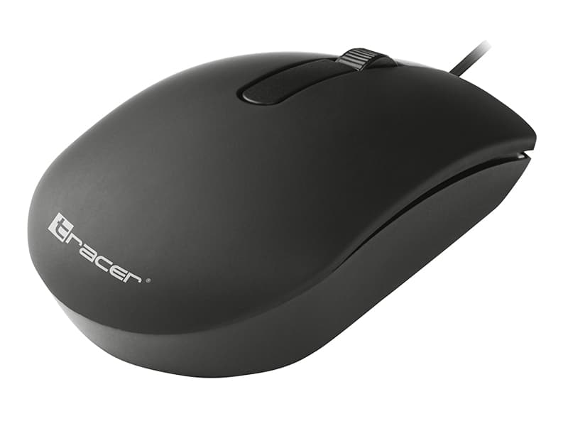 Žična miška TRACER OFFI Black USB (800 DPI) 3