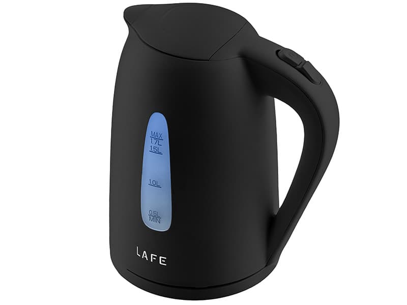 LAFE Essential Black Električni kuhalnik vode, 1,7l, 2200W 3