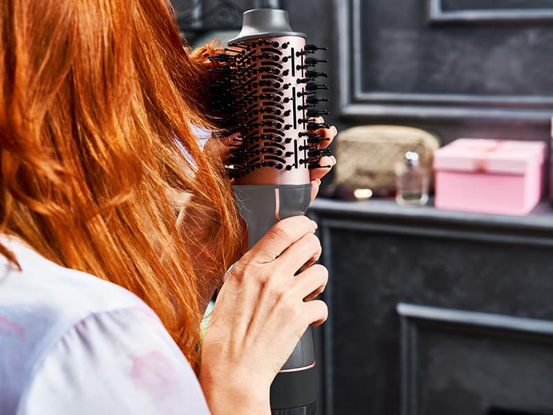 Kombinirana krtača za kodranje in sušenje LAFE Sleek & Shine Brush 7
