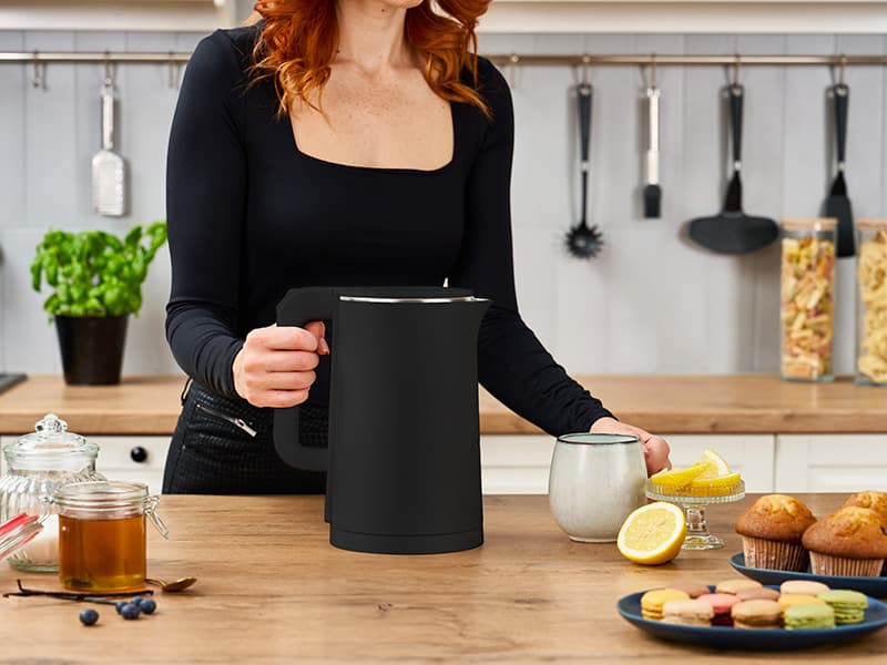 Električni čajnik LAFE Double Wall 1,8 L, 1800W 8