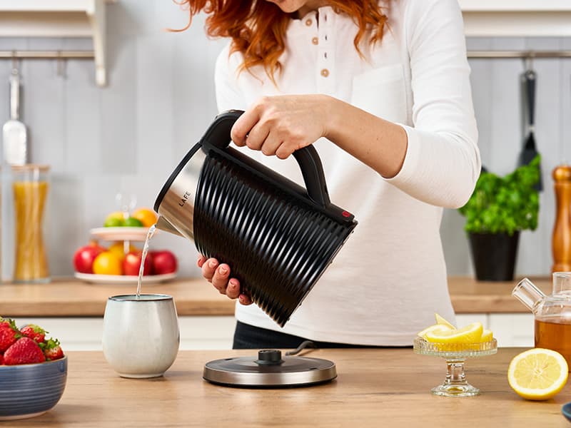 Električni kuhalnik LAFE Elegant Black, 1.8L 7