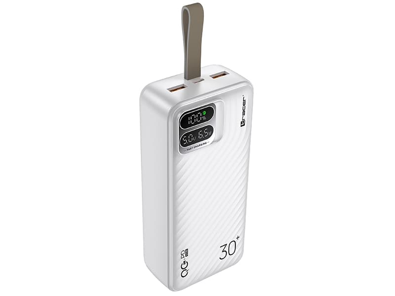 TRACER Power bank Blaze 30000mAh, 65W, bel