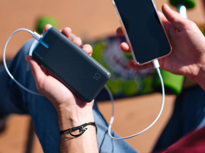 TRACER EnerGo Power bank 10000mAh, siva/modra 8