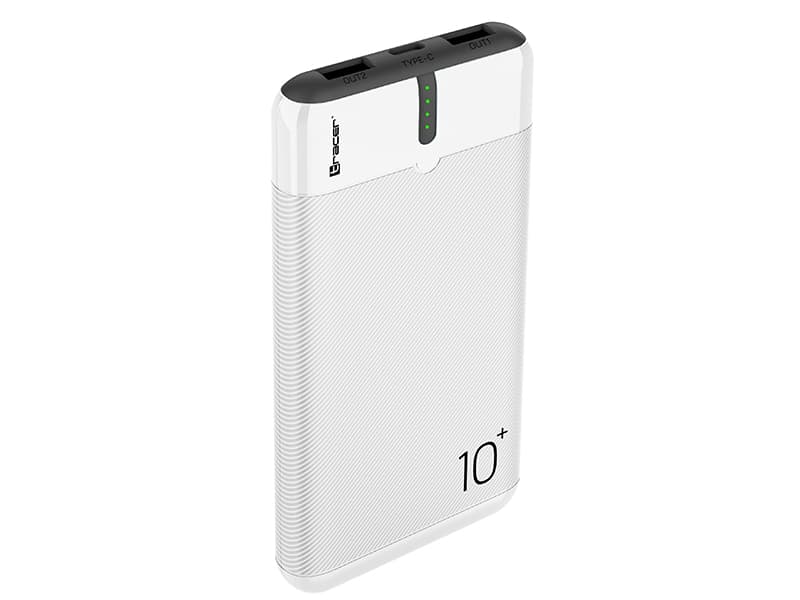 TRACER Power bank EnerGo 10000mAh, USB-C kabel