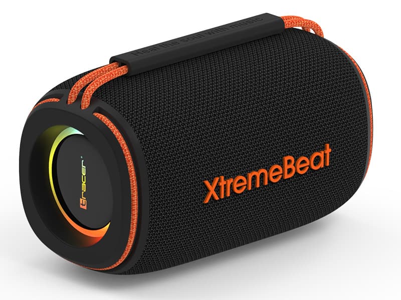 TRACER XtremeBeat Lite TWS BT RGB Bluetooth zvočnik, 10W, IPX6