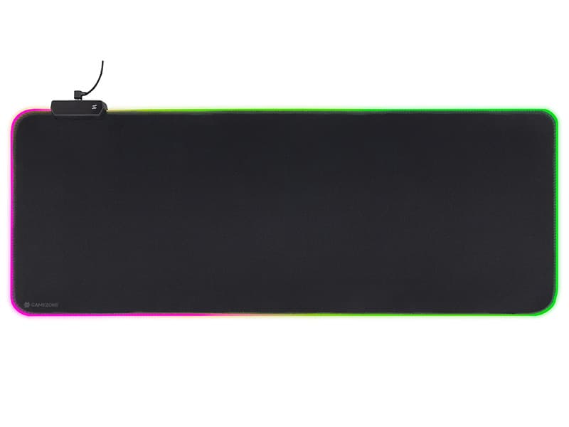 Podloga za miško in tipkovnico TRACER GAMEZONE Maxi RGB (80x30 cm)