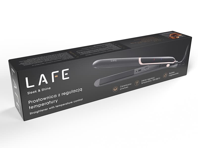 Prostownica LAFE Sleek & Shine z nadzorom temperature 8