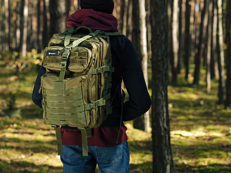 Potovalni nahrbtnik TRACER Alpha Green 15,6" 8