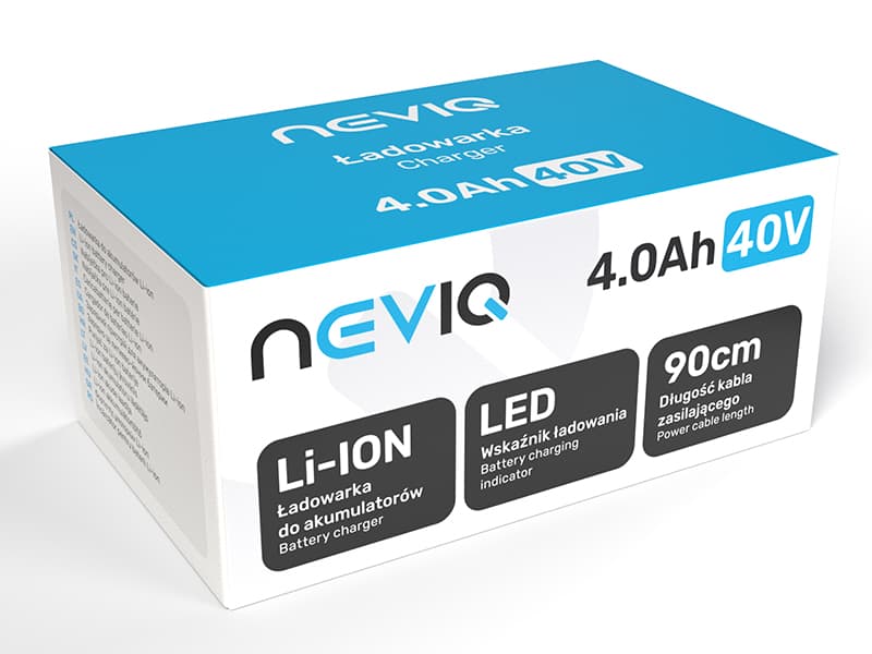 Polnilnik baterij NEVIQ 4.0Ah 40V 5
