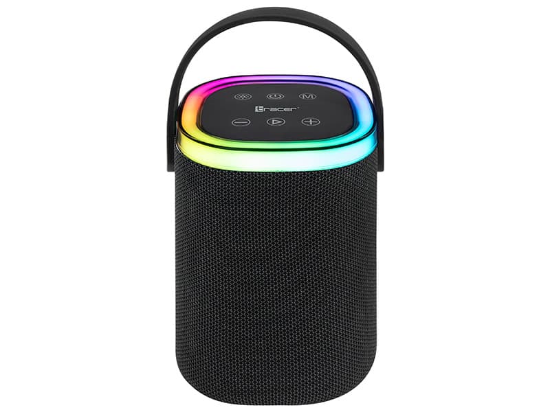 TRACER Zvočnik Stripe XL TWS BT RGB (10W, IPX5, FM, AUX)