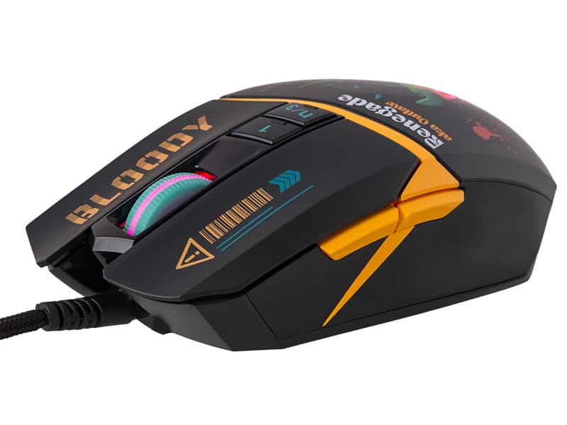 A4TECH BLOODY W63 Max RENEGADE Midnight Gaming miška USB