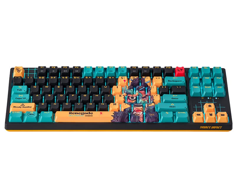 A4TECH Bloody AT87 RENEGADE mehanska tipkovnica USB (Alpha prekidači) 3