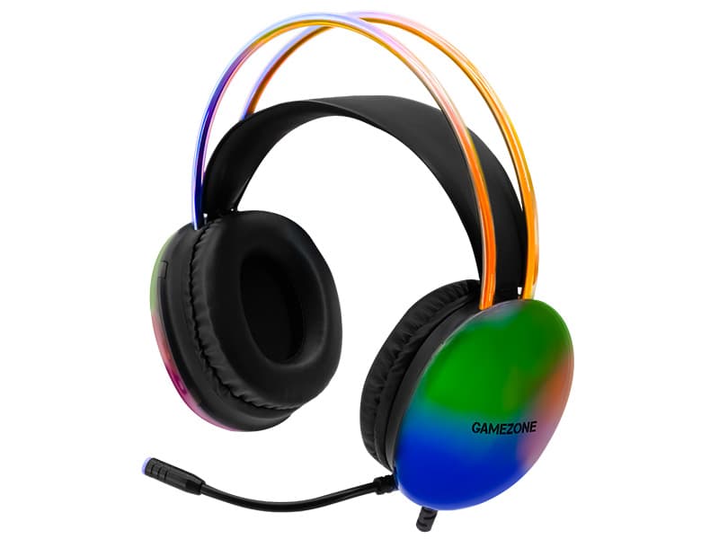 Slušalke TRACER GAMEZONE GZ X4, RGB, mikrofon, kabel v ovoju