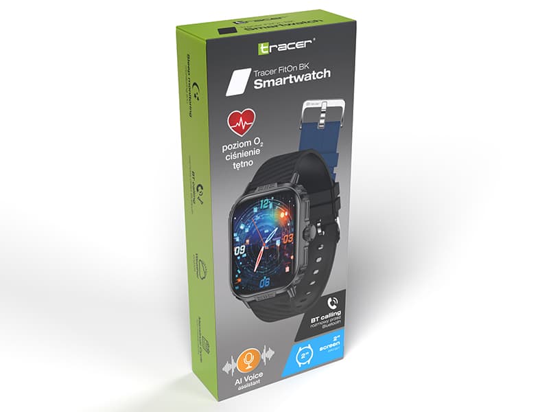 Pametna ura TRACER FitOn BK, AMOLED, IP65 7