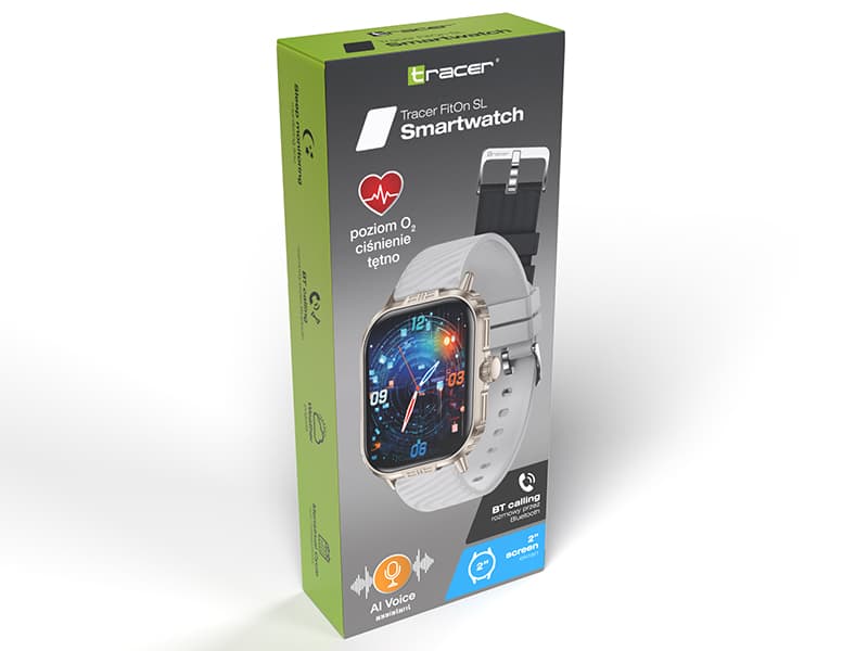 Pametna ura TRACER FitOn SL, 2,01" zaslon, IP65, Bluetooth 7