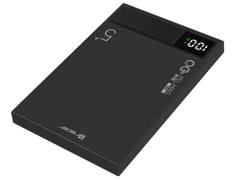 Power bank TRACER AirMag1, 5000mAh, PD 20W, MagSafe, črn