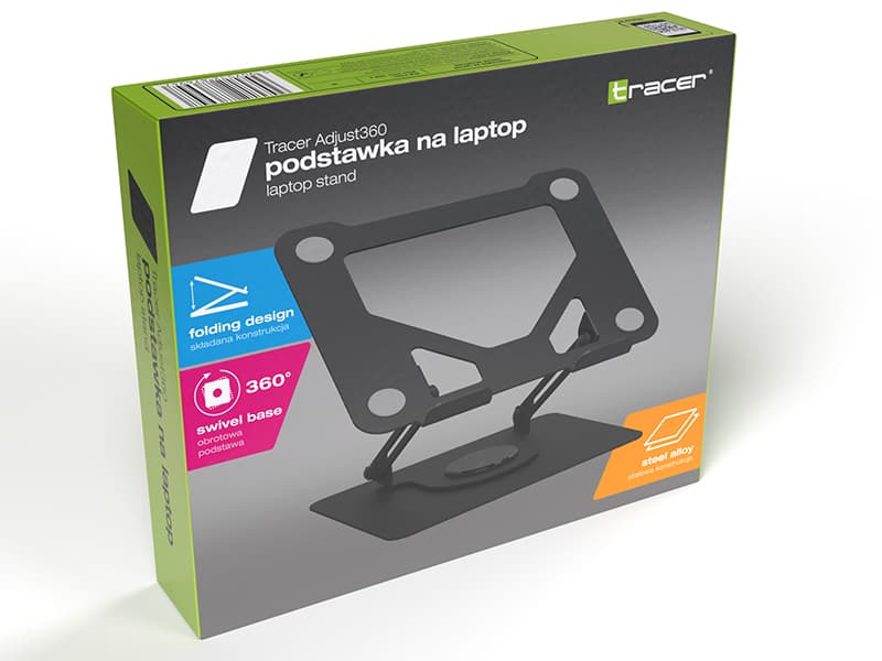 Stojalo za prenosnik/tablico Tracer Adjust360, 10"-17" 5