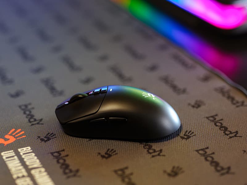 A4TECH Gaming miška Bloody R72 Ultra Wireless, 2.4GHz+USB 8