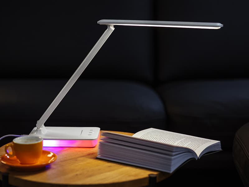 TRACER LED namizna svetilka PRISMA White, dotik 7
