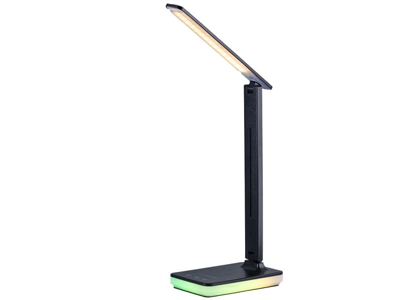 TRACER LED namizna svetilka PRISMA Black, dotik 2