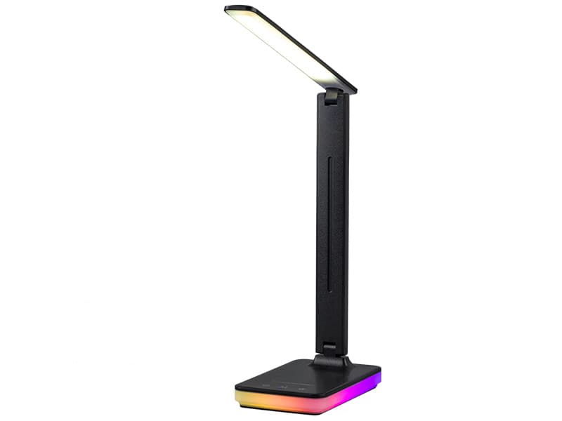 TRACER LED namizna svetilka PRISMA Black, dotik 3